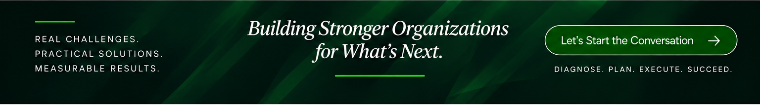 Building Stronger Organizations for What's Next
