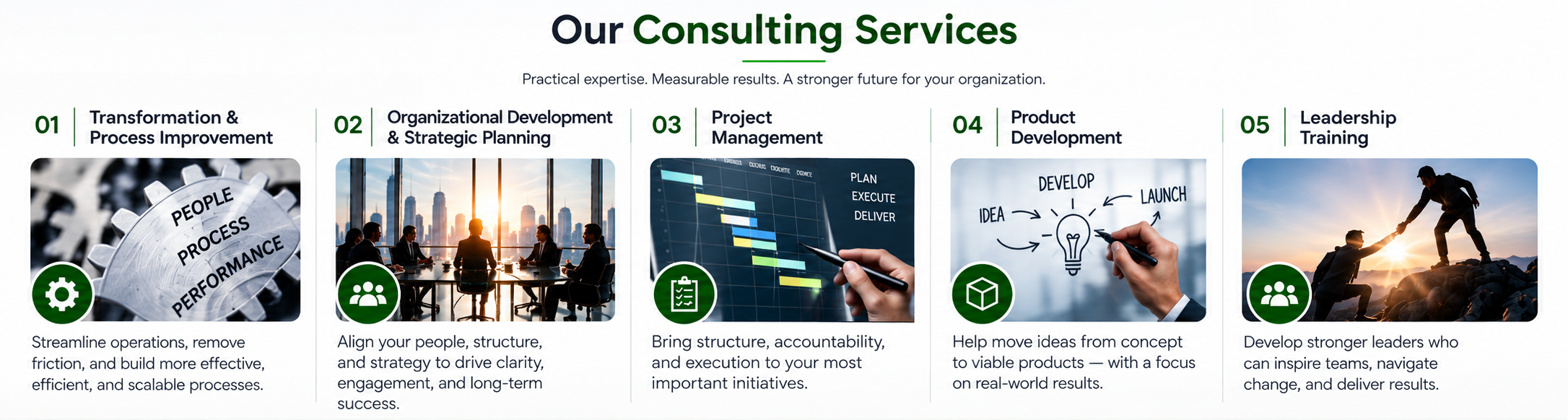 Our Consulting Services