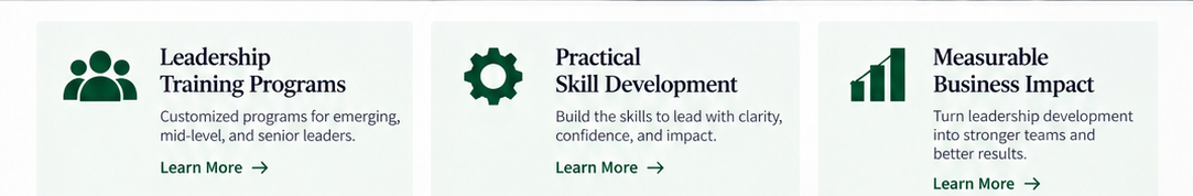 Leadership Training Programs